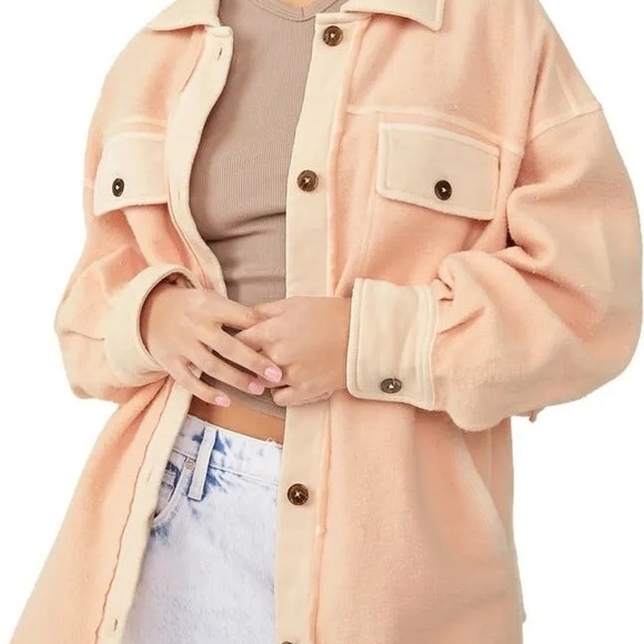 Free People Ruby Jacket Shacket Movement Beach One Pilcro XL NWT Pilcro Hailee - Picture 6 of 7